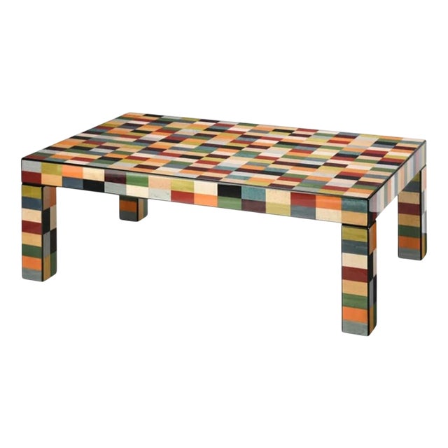 Rectangular Venezia Rialto Coffee Table by Morici For Sale