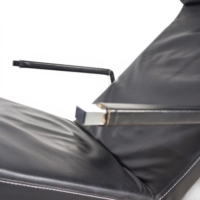 MaRe Leather Lounge Chair by Christophe Marchand for Team by Wellis, 2002 For Sale - Image 17 of 18