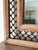 Woven Lattice Work Mirror with Reeded Wooden Frame, 1980s For Sale - Image 6 of 10