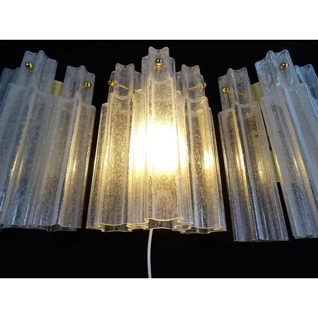 Large Wall Lamps from Glashütte Limburg, 1960s, Set of 3 For Sale - Image 6 of 11