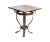 Wrought Iron Side Table With Mirrored Glass For Sale In New York - Image 6 of 7