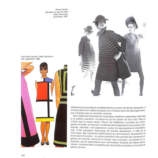 Paper "Histoire De La Mode: Au XXe Siecle" 1986 Deslandres, Yvonne and Muller, Florence For Sale - Image 7 of 13