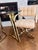 Cal-Style Vintage Cal-Style Brass & Glass 4-Piece Dining Set For Sale - Image 4 of 13