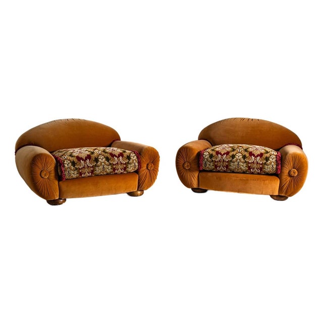 Vintage Lounge Chairs, Italy, 1960s, Set of 2 For Sale - Image 10 of 10
