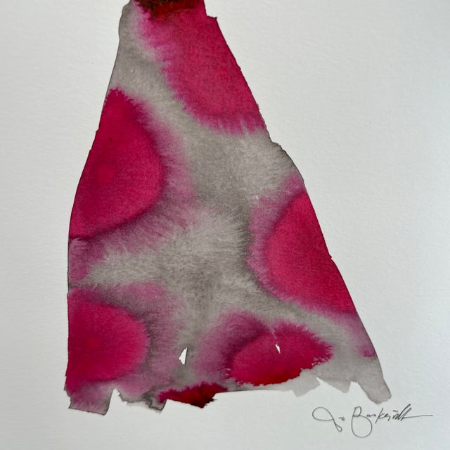 Ink Wash Dress by Jo Baskerville For Sale In West Palm - Image 6 of 10