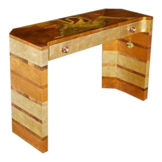 Isabel O'Neill Deco Style Lacquered Vanity For Sale