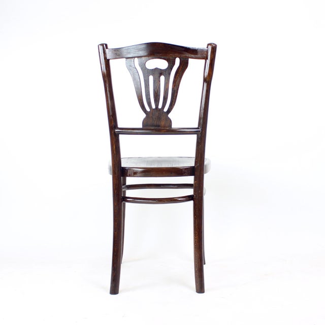 1950s Vintage Oak Chair from Tatra, 1950s For Sale - Image 5 of 12