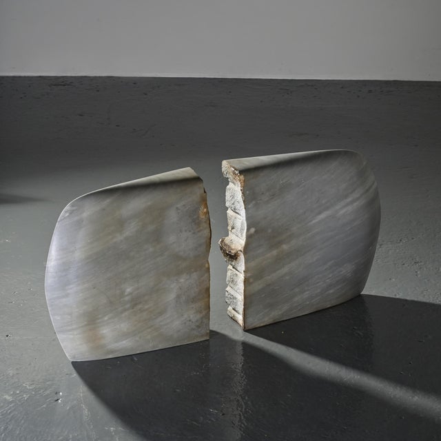 Robert Neuhauser, Two-Part Marble Sculpture, 1980s, Marble For Sale - Image 9 of 14