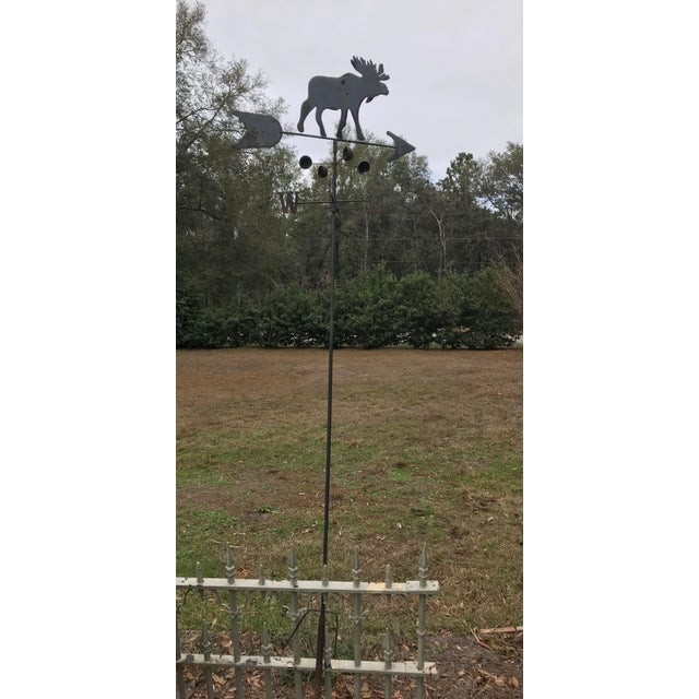 Antique Moose Free Standing Weathervane Chairish