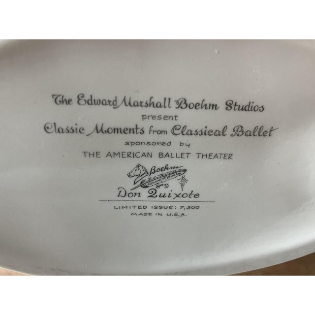 1980s Boehm Classical Ballet Figurines – Set of 4 For Sale - Image 9 of 9