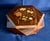 Vintage Sorrento Italian Inlaid Wood Musical Jewelry Box Geometric Hexagonal For Sale - Image 4 of 14
