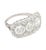 White Vintage 4.50 Cttw Old European Cut Diamond Three-Stone Art Deco Engagement Ring Size 7 For Sale - Image 8 of 11