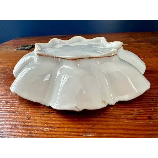 Vintage Hand Painted Trinket Dish For Sale - Image 6 of 10