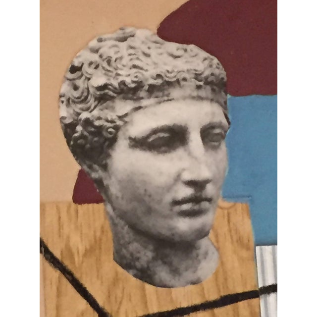 Modern Reginald Wilson, Modernist Collage For Sale - Image 3 of 4