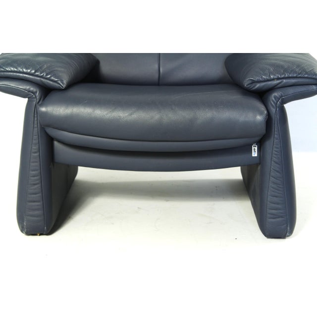 Leather Armchair Lugano by Erpo Int., 1985 For Sale - Image 10 of 15