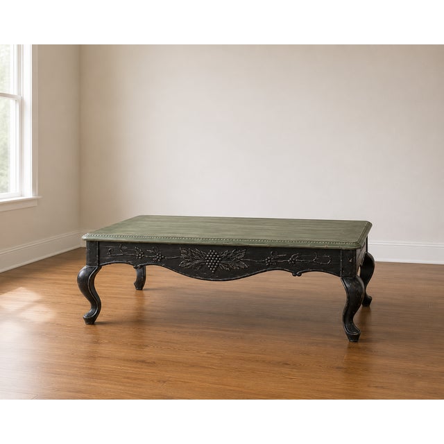 This beautifully refinished vintage French Provincial coffee table has been transformed into a timeless statement piece....