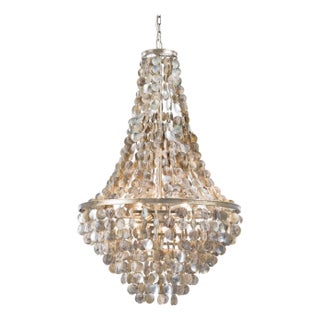 Regina Andrew Capri Abalone Shell Chandelier For Sale