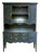 Pennsylvania House Teal Blue China Cabinet - Blue For Sale