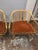 Gold Cb2 Gala Gold Lounge Chairs, Pair. For Sale - Image 8 of 12