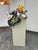 Bondene Allen Ceramic Figural Rock Star Sculpture + Pedestal Stand, Circa 1989 For Sale - Image 12 of 12