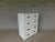 White Faux Bamboo Campaign Style Wicker Chest Coastal Style Attributed to Henry Link For Sale - Image 8 of 14