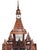 An exceptional and monumental Victorian Gothic Revival bird cage crafted in richly figured mahogany and raised on its...