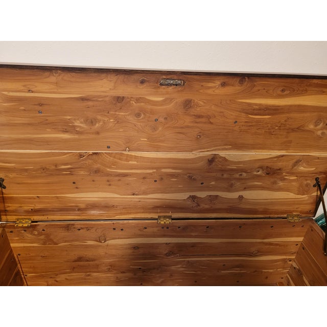 Late 19th Century Late 1800s Red Cedar Lined Blanket Chest For Sale - Image 5 of 6