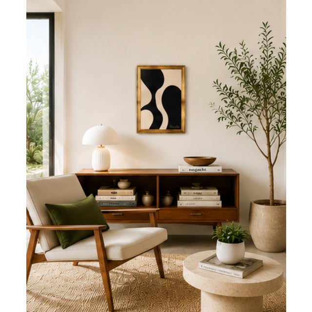 2020s Silent Current Modern Painting Framed, by Bryan Boomershine For Sale - Image 5 of 8