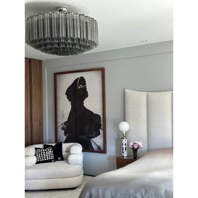 Large Murano Glass Chandelier For Sale - Image 10 of 10