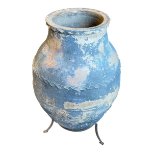 Large Antique Italian Olive Jar