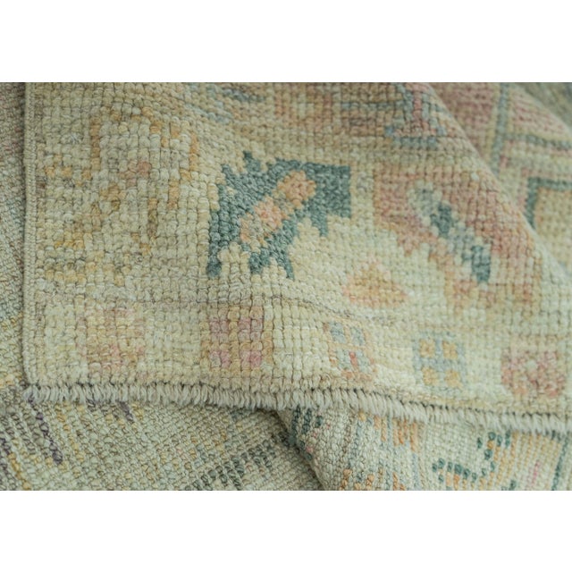 Early 21st Century Turkish Oushak Rug 2'11" x 10'3" #19249 For Sale - Image 5 of 8