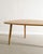 1950s Danish Mid-Century Free Form Oval Wooden Coffee Table in Oak, 1950s For Sale - Image 5 of 7