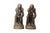 Traditional 1930's Jenning Brothers “The Thinkers” Brass Bookends, a Pair For Sale - Image 3 of 9