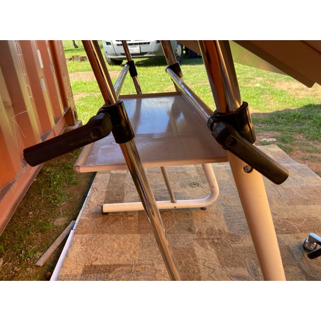 1990s Vintage Neolt Leonar Italian Drafting Table With Drafting Chair