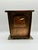 Vintage Sanyo Music Box Copper Piano Player Sculpture Wind Up Music Box For Sale - Image 4 of 6