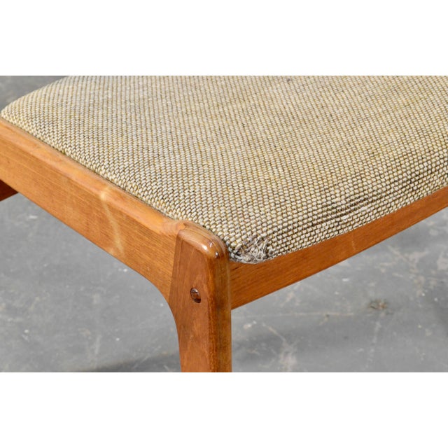 Danish Teak Chairs attributed to Erik Buch, 1960s, Set of 4 For Sale - Image 6 of 10