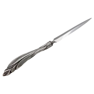 Silver Bronze Letter Opener or Paper Cutter by Richard Lauret