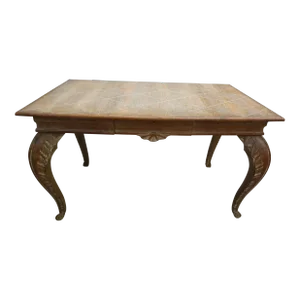 1940s French Maison Jansen Attributed Cerused Oak Desk