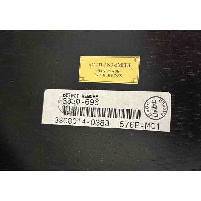 Brown Vintage Maitland Smith Suave Collection Cocktail Coffee Table For Sale - Image 8 of 15