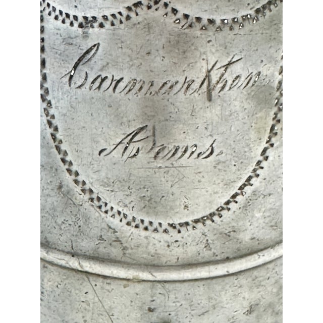 Late 19th Century Antique Pewter Quart For Sale - Image 5 of 9