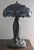 Glass Table Lamp by H Javaux in the Style of Tiffany For Sale - Image 7 of 13