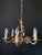 Vintage Brass Chandelier with Archers, 1960s For Sale - Image 11 of 12