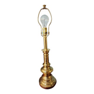 Stiffel Traditional Brass Lamp For Sale