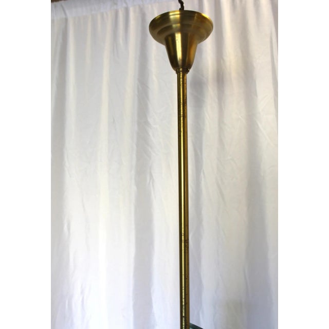 1990s 1990s Custom Mid-Century Modern Pendant Lamp For Sale - Image 5 of 10