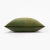 Double green velvet cushion cover by lorenza briola for lo decor the geometrical shape of this elegant cushion is adorned...