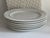 White White and Gilt Asimmetria Salad Plates by Björn Wiinblad for Rosenthal Studio Linie, 1992, Set of 6 For Sale - Image 8 of 8