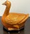 Late 20th Century Chinese Export Porcelain Figural Iron Red and Gilt Duck Tureen & Stand For Sale - Image 9 of 13