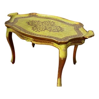 Antique Venetian Style Coffee Table, 1890s For Sale