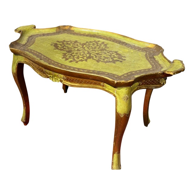 Antique Venetian Style Coffee Table, 1890s For Sale