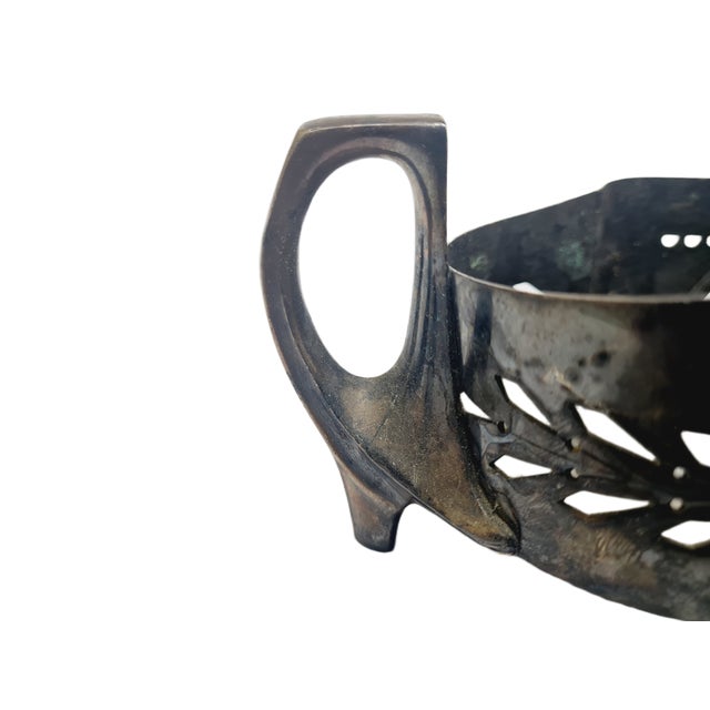 Art Nouveau Jardinière from Argentor, Austro-Hungarian Empire, 1900s For Sale - Image 3 of 13